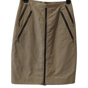 - Helios & Luna pencil skirt with exposed zippers size 6